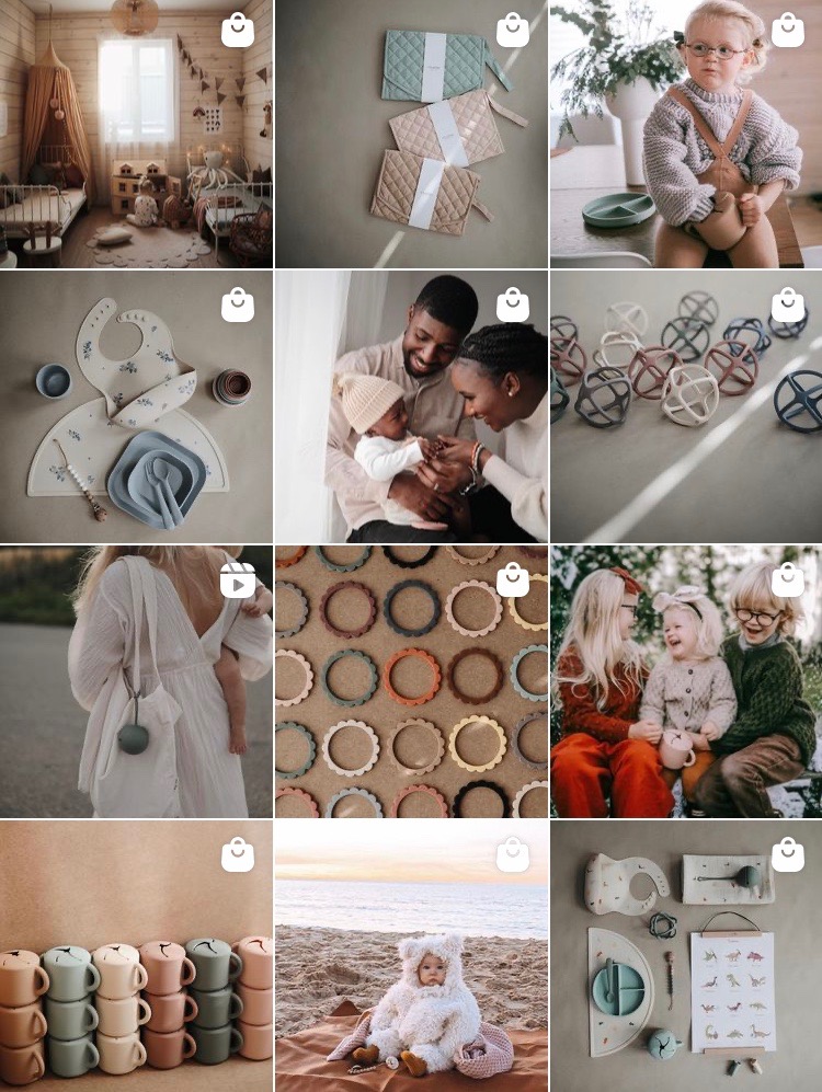 Fotografía atractiva de marca