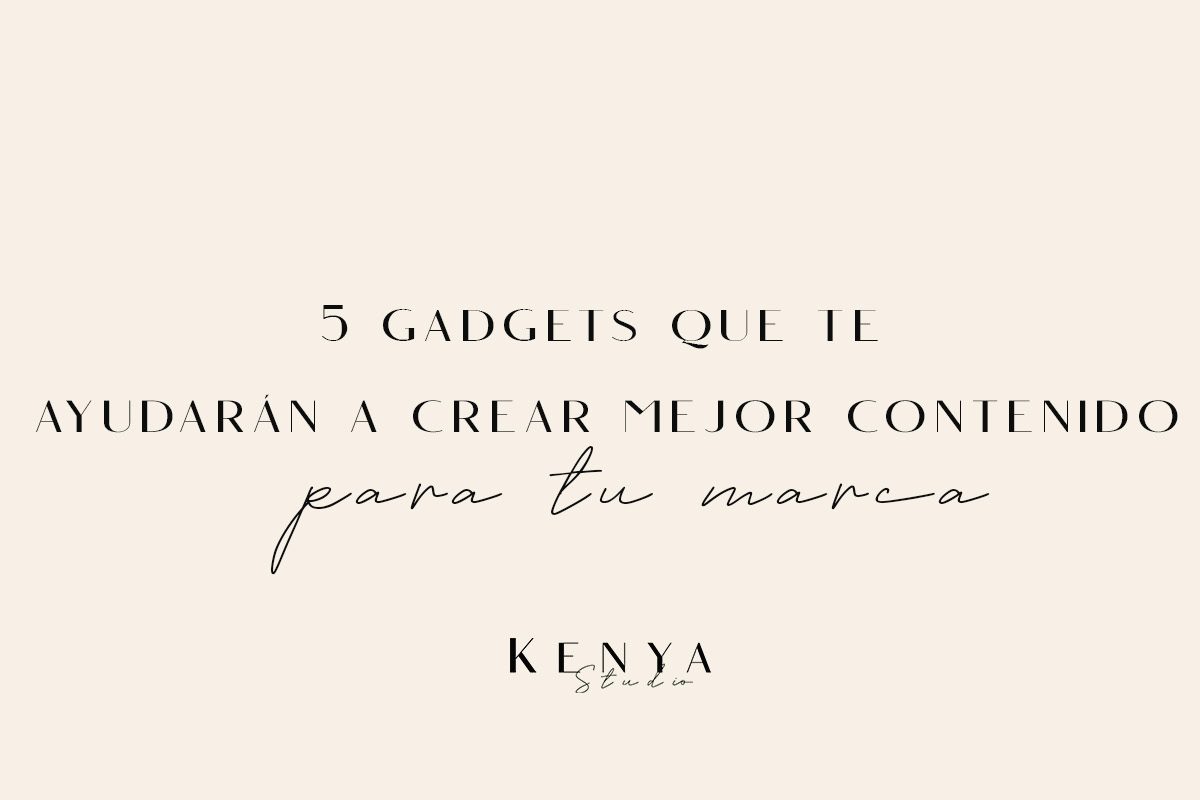 Gadgets para tu marca