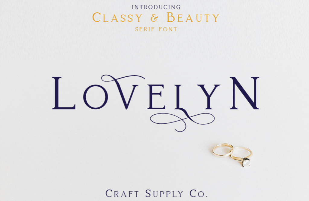 Lovelyn tipografía