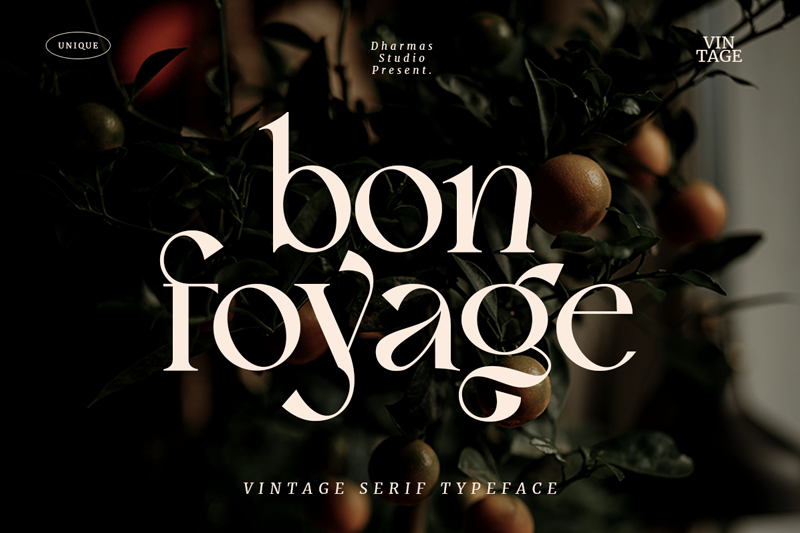 Bon Foyage Da Font