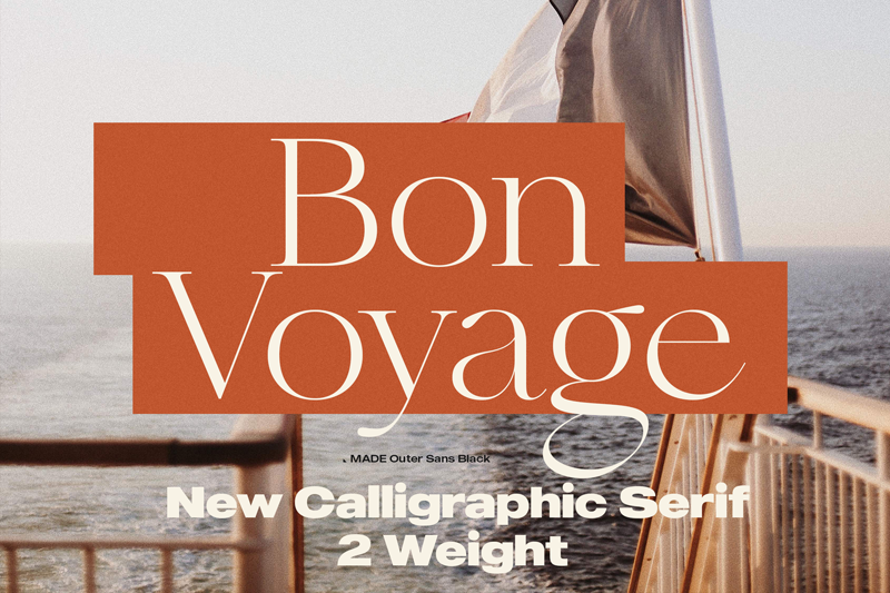 Bon Voyage Da Font