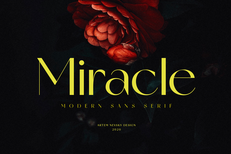 miracle Da font